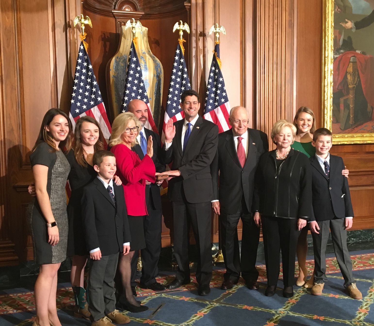 Cheney Swearing In